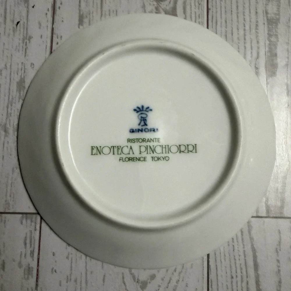 Ristorante Entoca Pinchinorri Restaurant Florence Tokyo Tip Trinket Dish Ginori‎
